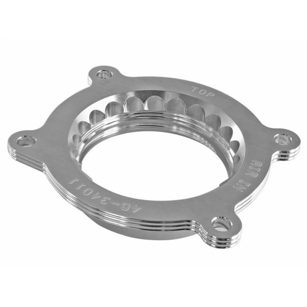SILVER  THROTTLE BODY SPACER for CADILLAC ESCALADE  2007-2014  V8 6.2L 6.0L New 